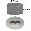 IMÃ DE NEODÍMIO (D=5 MM, H=3 MM)