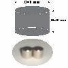 IMÃ DE NEODÍMIO (D=6 MM, H=6 MM)