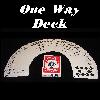 BICYCLE CARTAS IGUAIS/DORSO VERMELHO (ONE WAY DECK)
