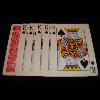 CARTAS BICYCLE IGUAIS DORSO VERMELHO (10 UN.)