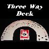 BICYCLE P/FORCE (3 CARTAS/THREE WAY) DORSO VERMELHO/RED