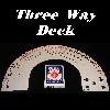 BICYCLE P/FORCE (3 CARTAS/THREE WAY) DORSO AZUL/BLUE